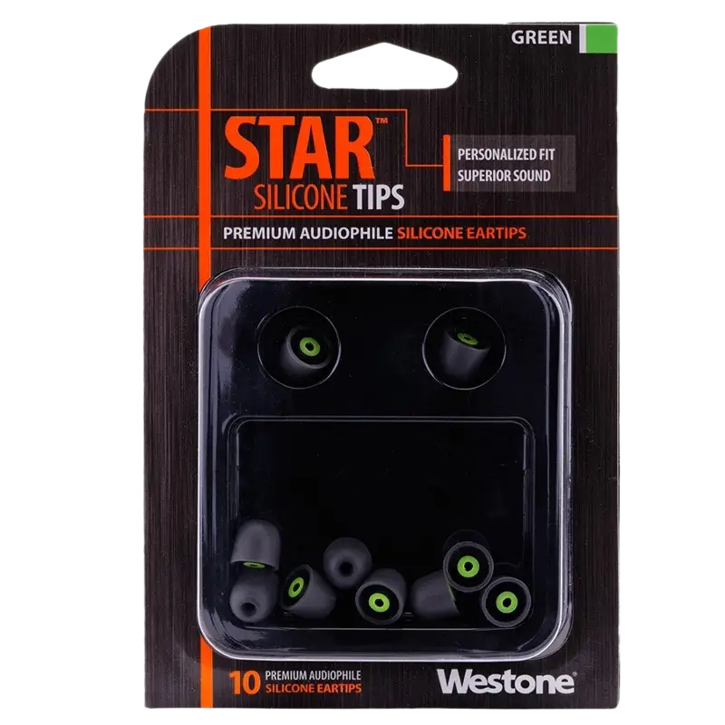 Westone Audio Star Premium Audiophile Silicone Eartips