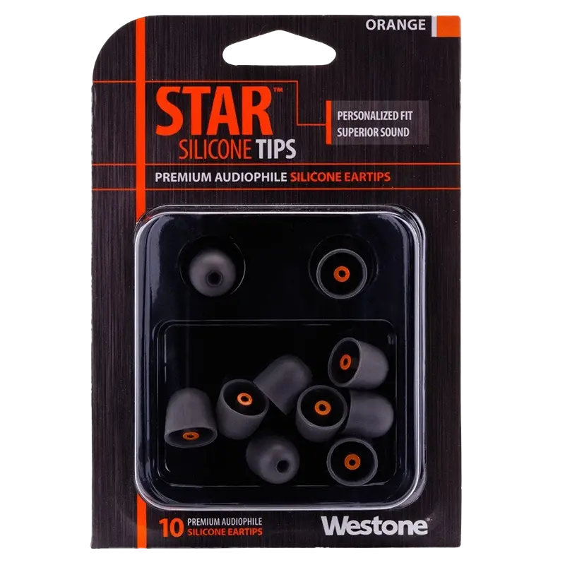 Westone Audio Star Premium Audiophile Silicone Eartips