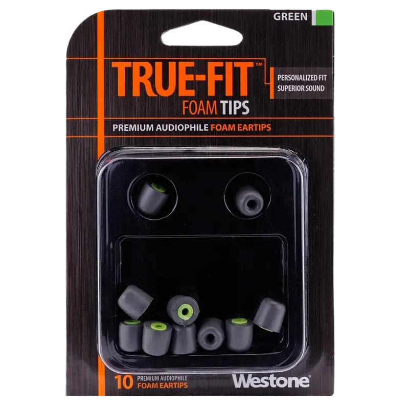 Westone Audio True-Fit Premium Audiophile Foam Eartips