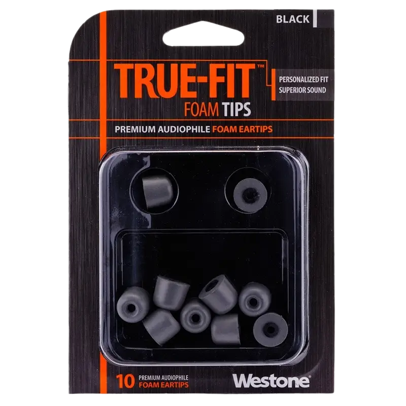 Westone Audio True-Fit Premium Audiophile Foam Eartips